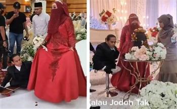الحب في أبهى صوره.. حفل زفاف إندونيسي يذهل الجميع (فيديو)