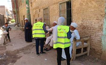 قافلة جامعة جنوب الوادي تفحص 491 مواطنا بقرية النقيب بمركز نجع حمادي