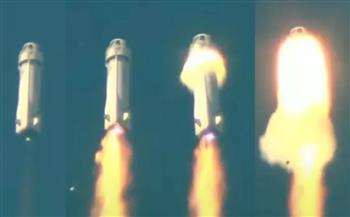 فيديو.. لحظة تحطم صاروخ فضائي بعد دقيقة من إقلاعه