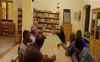 "عيد الفلاح المصري" بمكتبة المحاميد قبلي بالأقصر