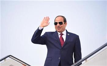 أمير قطر يستقبل الرئيس السيسي بمطار حمد الدولي بالدوحة