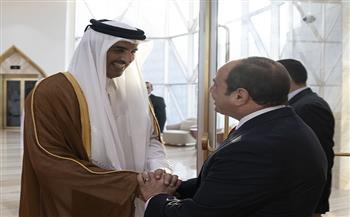 بسام راضي: أمير قطر أكد أن زيارة السيسي تتويج لمسار التميز الأخير في علاقات البلدين