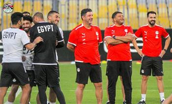 منتخب مصر يختتم تدريبه الثاني استعدادا لوديتي النيجر وليبيريا