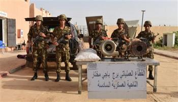 الجيش الجزائري: ضبط ٥ عناصر دعم للجماعات الإرهابية و١٧٦ مهاجرا غير شرعي خلال أسبوع