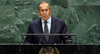 الخارجية الروسية: لافروف يلقى كلمة روسيا أمام الجمعية العامة للأمم المتحدة