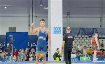 يوسف حميدة يغادر بطولة العالم للمصارعة من دور الـ16