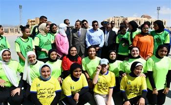 وزير الرياضة ومحافظ شمال سيناء يتفقدان المدينة الشبابية ومنتدى شباب العريش (صور)