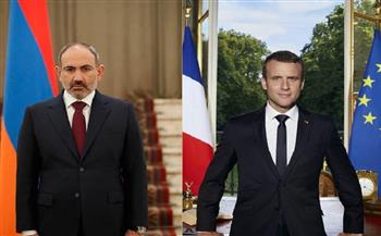 الرئيس الفرنسي يجرى يبحث هاتفيا مع رئيس وزراء أرمينيا