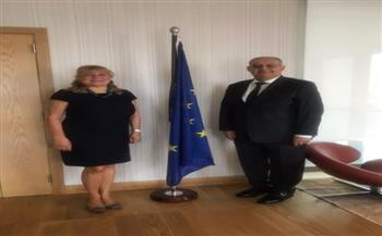 سفير مصر بالبرتغال يبحث مع الوكالة الأوروبية للسلامة البحرية تعزيز العلاقات الثنائية
