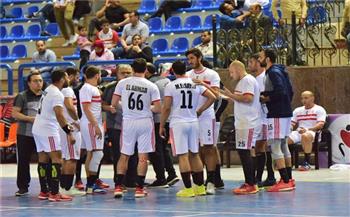 الزمالك يتقدم على الترجي التونسي في الشوط الأول بالبطولة العربية لكرة اليد