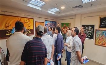 48 لوحة فنية في معرض «فتوحات سنبلية» بالمركز الثقافي بطنطا 