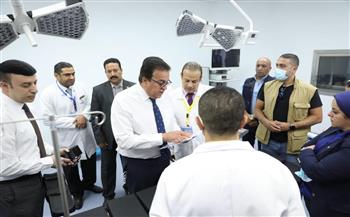 وزير الصحة يوجه بتشغيل مستشفى حميات أسيوط بكامل طاقته