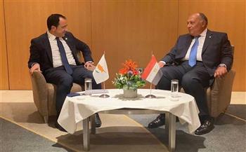 وزير الخارجية يلتقي نظيره القبرصي في الأمم المتحدة