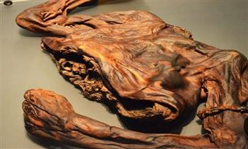 مقسومة نصفين.. جثة رجل تحافظ على شكلها لأكثر من 2000 عام (صور)