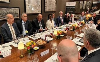 وزير الخارجية يلتقي أعضاء مجلس الأعمال للتفاهم الدولي في نيويورك