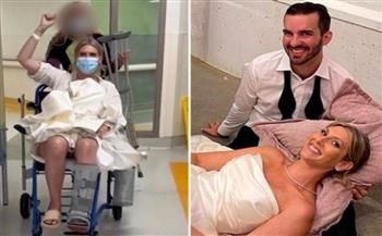 بسبب رقصة يهودية.. عروس تقضي ليلة زفافها في المستشفى (فيديو)
