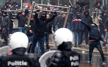 مظاهرات في بروكسل احتجاجا على ارتفاع الأسعار