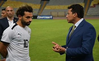 وزير الشباب يلتقي لاعبي المنتخب الوطني بمعسكر الإسكندرية (صور)