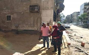 محافظ بورسعيد: تواصل أعمال رفع كفاءة وتطوير شارع محمد سرحان في حي الزهور 
