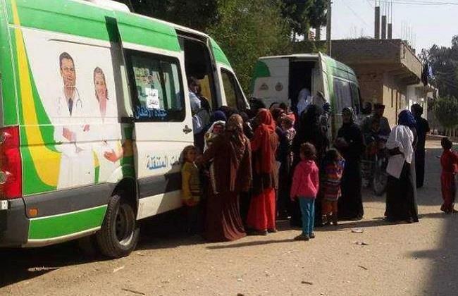 في 5 محافظات.. مناطق القوافل الطبية بوزارة الصحة اليوم