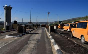 الاحتلال الإسرائيلي يغلق حاجز حوارة العسكري جنوب نابلس