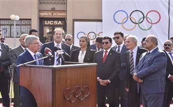 رئيس الأوليمبية الدولية: مقابلة الرئيس السيسي كانت مثمرة.. وسعيد بزيارتي مصر