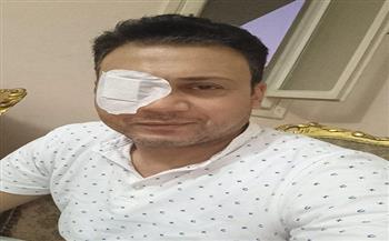 عمرو رمزي يخضع لعملية جراحية بالعين