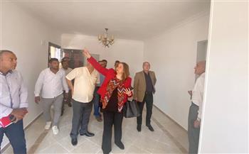 جولة تفقدية لمسئولي المجتمعات العمرانية لمشروع "سكن لكل المصريين" بالعبور الجديدة