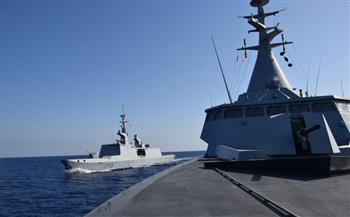 القوات البحرية المصرية والفرنسية تنفذان تدريبًا عابرًا بنطاق الأسطول الشمالي