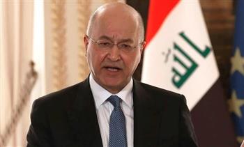 الرئيس العراقي يدعو للتفاهم وتوحيد الصفوف