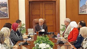 محافظ بورسعيد يستعرض مستجدات المبادرة الوطنية للمشروعات الخضراء 
