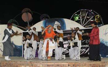 تناغم الفلكلور الفلسطيني مع السمسمية البورسعيدي بمهرجان الإسماعيلية الدولي للفنون الشعبية 