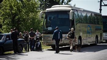 مقتل حوالى 30 شخصا فى قصف أوكراني على قافلة لاجئين متجهة إلى الحدود الروسية