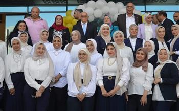 محافظ بورسعيد يفتتح مدرسة بورفواد الحديثة للغات بعد تطويرها
