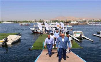 محافظ الأقصر يشهد فعاليات حملة تنظيف نهر النيل بمشاركة جمعيات ومؤسسات المجتمع المدنى