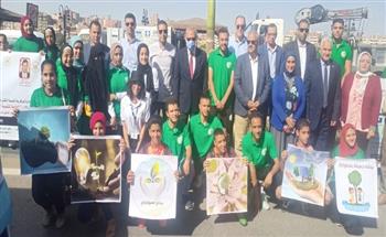 تمهيداً لاستضافة مصر مؤتمر المناخ COP27.. قافلة «الشباب والمناخ» تصل القليوبية قادمة من البحيرة