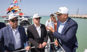 رئيس «اقتصادية قناة السويس» يتابع أعمال تطوير ميناء العريش