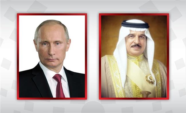 الكرملين: بوتين وملك البحرين ناقشا الوضع في الشرق الأوسط