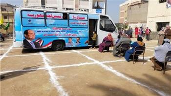 "صحة جنوب سيناء": فحص 306 مواطنين خلال قوافل طبية بمدينة أبو زنيمة