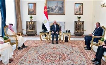 أخبار عاجلة في مصر اليوم .. الرئيس السيسي يستقبل وزير خارجية السعودية