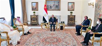 الرئيس السيسي : العلاقات المصرية السعودية ركيزة لاستقرار المنطقة العربية بأسرها