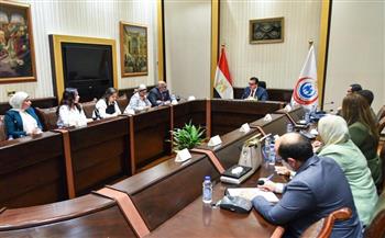 وزير الصحة يبحث مع الممثل المقيم لبرنامج الأغذية العالمي بمصر سبل تعزيز التعاون