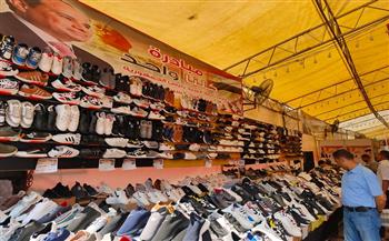 كريم حسن: إقبال كبير من المواطنين على شراء الحذاء المدرسي والكوتشي بمعرض «كلنا واحد»