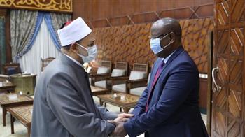 الإمام الأكبر ووزير داخلية النيجر يبحثان تعزيز الاستفادة من جهود ومناهج الأزهر