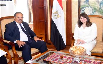 وزيرة الهجرة تلتقي سفير مصر في أوكرانيا 
