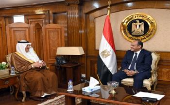 وزير التجارة يبحث مع سفير السعودية بالقاهرة تعزيز أطر التعاون الاقتصادي بين البلدين