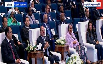 الرئيس السيسي: مصر اتخذت خيار بناء المدن الذكية الداعمة للبيئة رغم ضغطه علينا