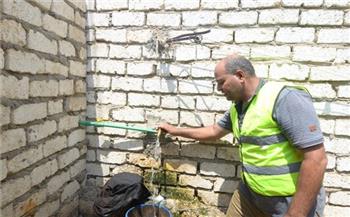 تركيب 125 وصلة مياه نقية للأسر الأولى بالرعاية بمحافظة المنيا