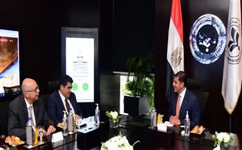 هيئة الاستثمار  وسان جوبان العالمية تبحثان توسعات الشركة في مصر