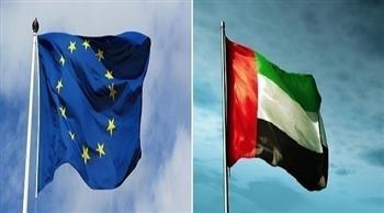 رئيس دولة الإمارات يبحث مع رئيس المجلس الأوروبي سبل دعم علاقات التعاون